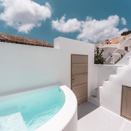 Akri Santorini With Heated Jacuzzi Villa Emporio  Buitenkant foto